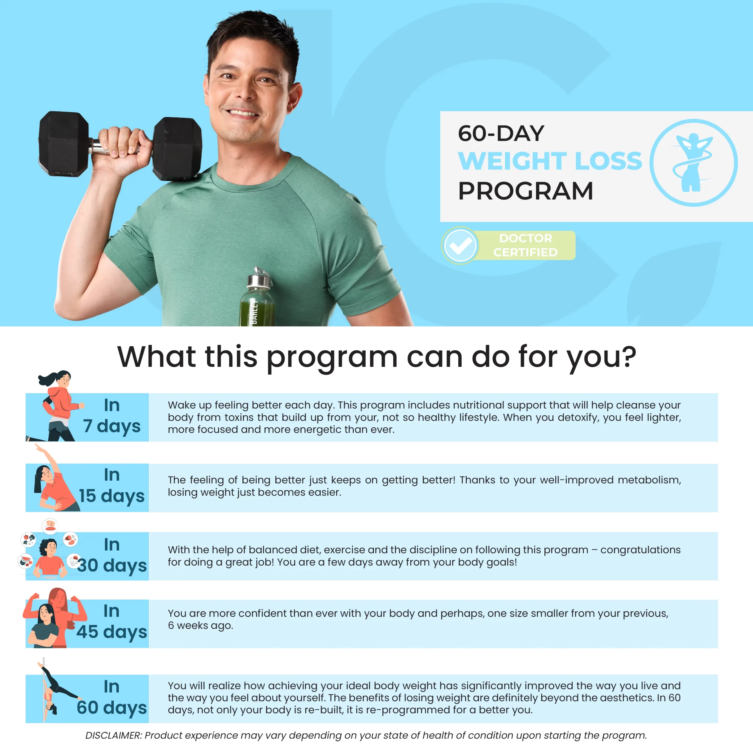 Front Flip weight-loss